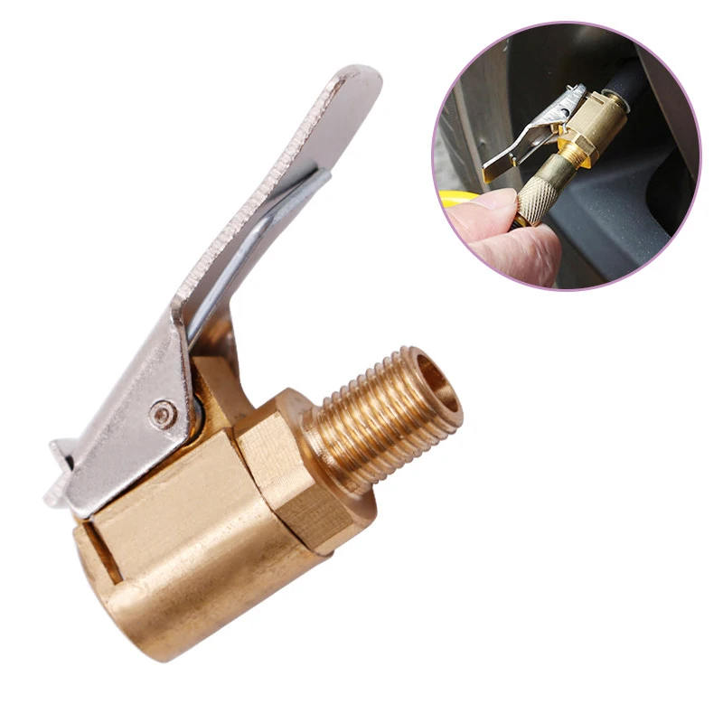 Car Accessories For Compressor Car Brass 8mm Tyre Wheel Tire Air Chuck Inflator Pump Valve Clip Clamp Connector Adapter
Car Accessories For Compressor Car Brass 8mm Tyre Wheel Tire Air Chuck Inflator Pump Valve Clip Clamp Connector Adapter