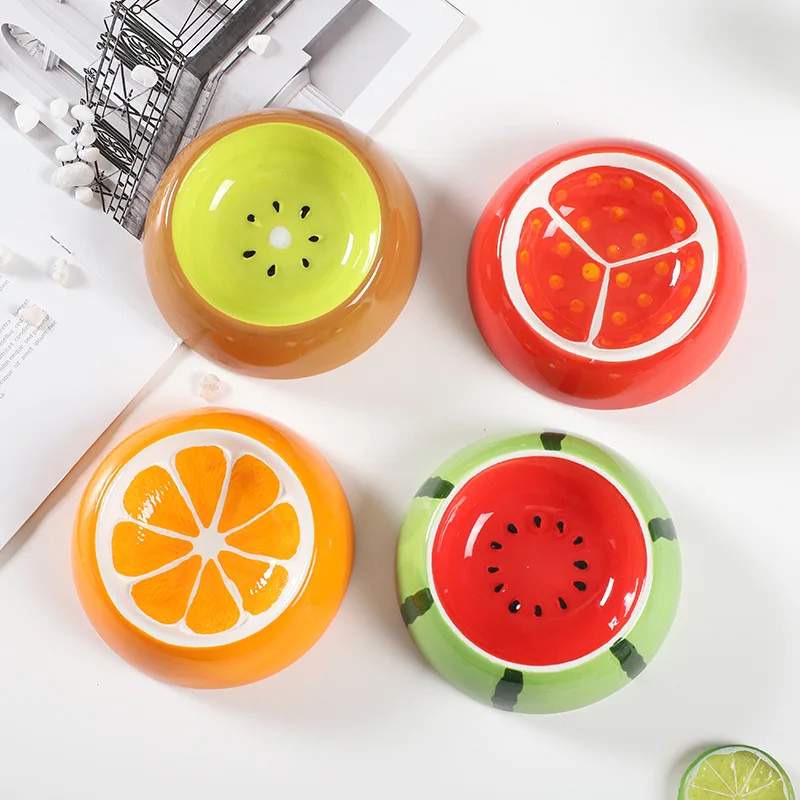 Round Non-Slip Small Ceramic Square To Prevent Dumping Mobile Cat Bowl Pet Feeding Bowl Creative Simple Portable Fruit Pet Bowl
Round Non-Slip Small Ceramic Square To Prevent Dumping Mobile Cat Bowl Pet Feeding Bowl Creative Simple Portable Fruit Pet Bowl