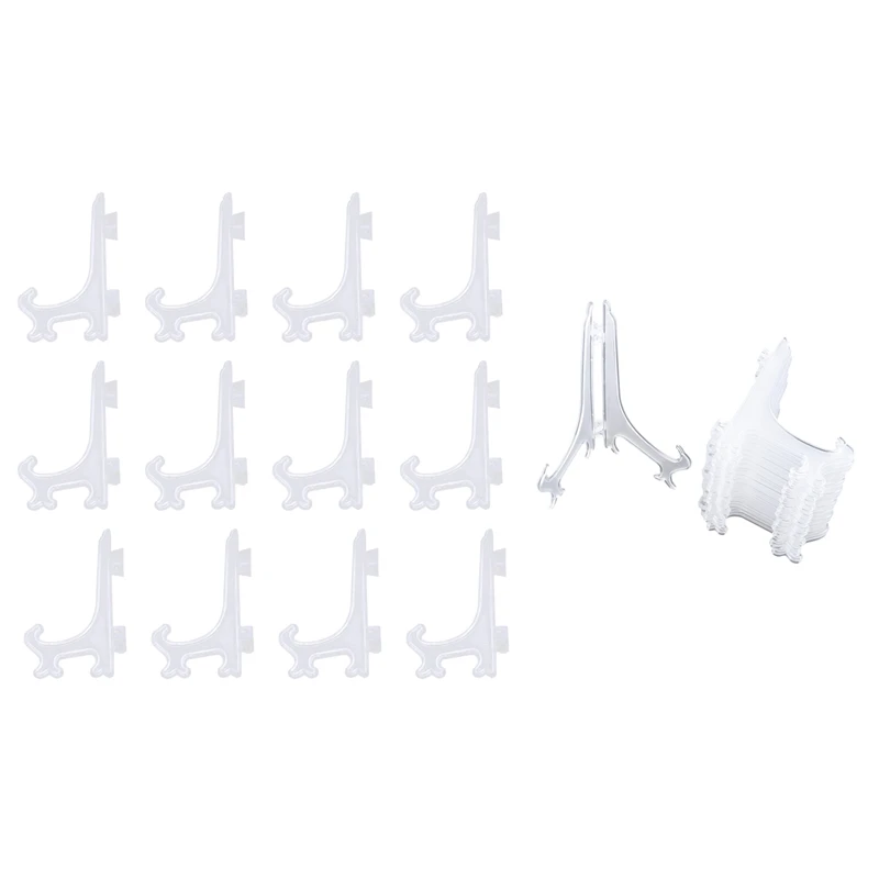12Pcs 3 Inch Plastic Easels Or Plate Holders Display Dinner Plate (Transparent) & 12Pcs/Set Clear Plastic Easels Plate Holders D
12Pcs 3 Inch Plastic Easels Or Plate Holders Display Dinner Plate (Transparent) & 12Pcs/Set Clear Plastic Easels Plate Holders D