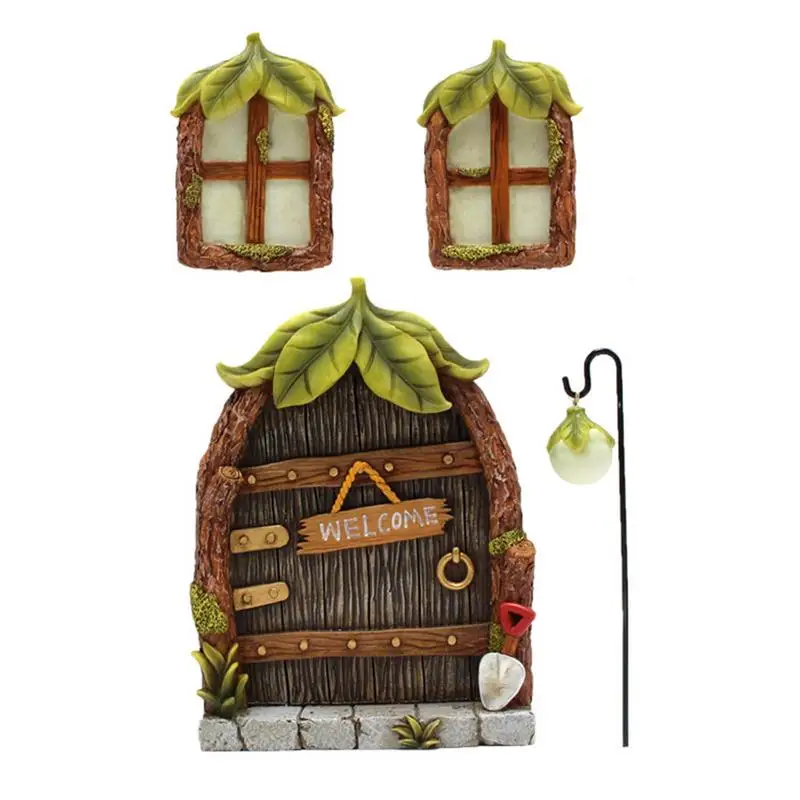 Fairy Garden Decoration Fairy Door Glow In Dark Yard Decor Art Miniature Outdoor Solar Fairy Tree Decoration Garden Accessories
Fairy Garden Decoration Fairy Door Glow In Dark Yard Decor Art Miniature Outdoor Solar Fairy Tree Decoration Garden Accessories