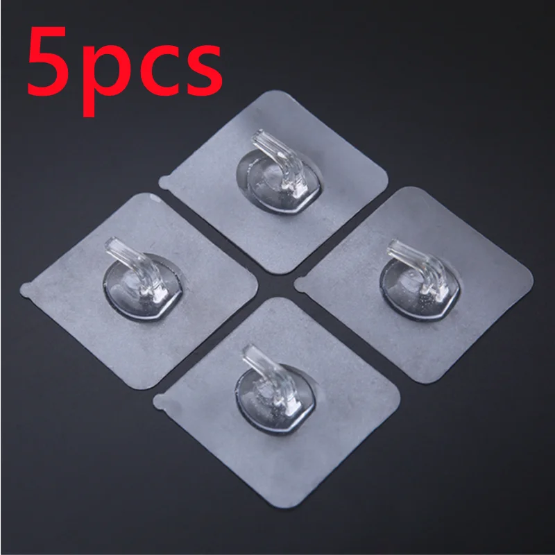 5Pcs Transparent Wall Hook Strong Adhesive Wall Hangers Hooks Suction Cup Heavy Bathroom organizer kitchen accessories
5Pcs Transparent Wall Hook Strong Adhesive Wall Hangers Hooks Suction Cup Heavy Bathroom organizer kitchen accessories