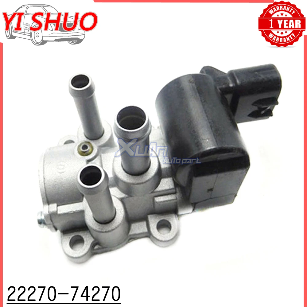 22270-74270 Car Idle Air Control Valve IACV For Toyota RAV 4 I (SXA1) 2.0 Picnic Liteace Corona 1994-2004
22270-74270 Car Idle Air Control Valve IACV For Toyota RAV 4 I (SXA1) 2.0 Picnic Liteace Corona 1994-2004