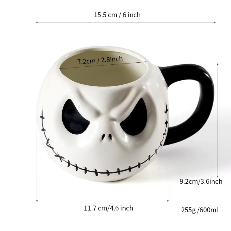 2024 Personalized Customized Creative Design Mugs Halloween Skeleton Cup with Handle, Capless Ceramic Cup, Fun Water Cup Mocha C
2024 Personalized Customized Creative Design Mugs Halloween Skeleton Cup with Handle, Capless Ceramic Cup, Fun Water Cup Mocha C