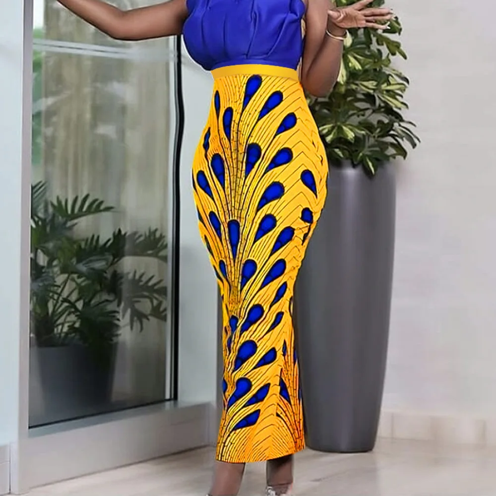African Skirt for Women Summer Print Skirt Fashion Vintage Floral High Waist Classy Modest Elegant Retro Clothes Plus Size 4XL
African Skirt for Women Summer Print Skirt Fashion Vintage Floral High Waist Classy Modest Elegant Retro Clothes Plus Size 4XL