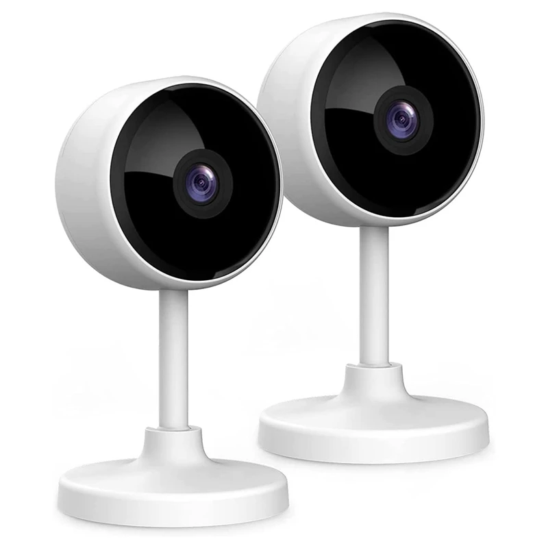 1080P Baby Monitor Camera Indoor Safety Camera With Phone App, Wifi IP Camera With Night Vision, 2-Way Audio, 2 Pack
1080P Baby Monitor Camera Indoor Safety Camera With Phone App, Wifi IP Camera With Night Vision, 2-Way Audio, 2 Pack
