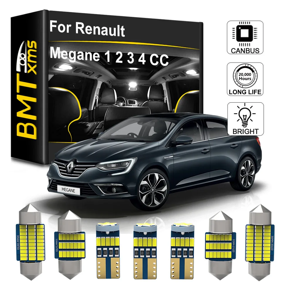 Canbus Car LED Interior Lights For Renault Megane CC MK1 MK2 MK3 MK4 2004 2008 2015 2016 2017 2018 Auto Indoor Lamp Accessories
Canbus Car LED Interior Lights For Renault Megane CC MK1 MK2 MK3 MK4 2004 2008 2015 2016 2017 2018 Auto Indoor Lamp Accessories