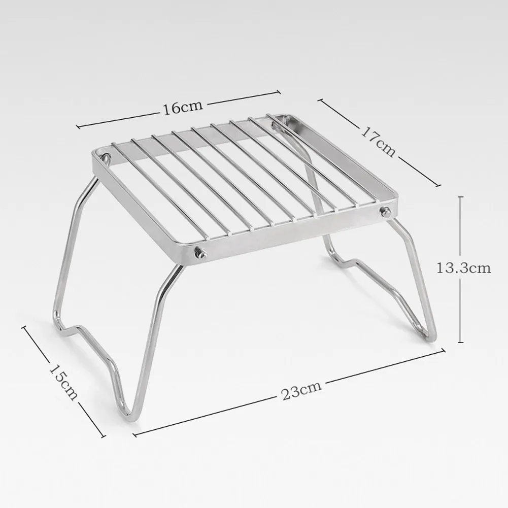 Mini Stove Bracket Portable Stainless Steel Grill Pot Rack Outdoor Camping Hiking Picnic Cooking Backpacking Barbecues Stand
Mini Stove Bracket Portable Stainless Steel Grill Pot Rack Outdoor Camping Hiking Picnic Cooking Backpacking Barbecues Stand