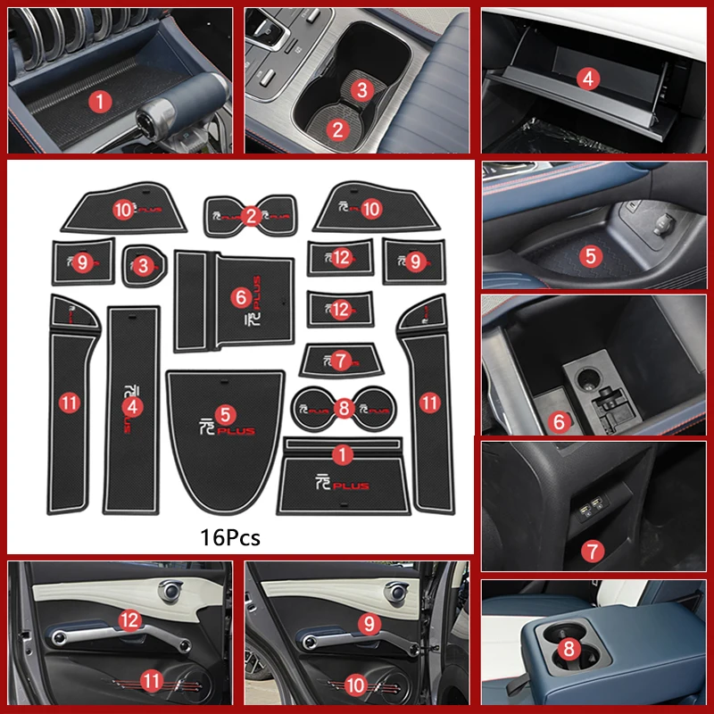 For byd act 3 Rubber Mat Door Groove for BYD Atto 3 2022 2023 Anti-slip Cup Cushion Gate Slot Coaster Dust-proof Car Accessories
For byd act 3 Rubber Mat Door Groove for BYD Atto 3 2022 2023 Anti-slip Cup Cushion Gate Slot Coaster Dust-proof Car Accessories