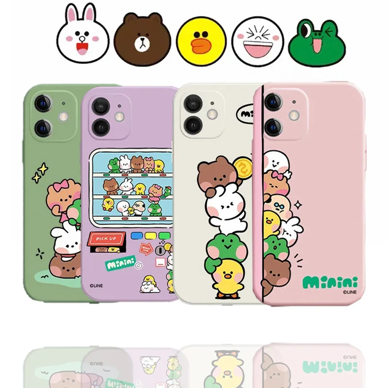 Line Friends Brown Sally Cony Cute Phone Case for Iphone 14 13 12 11 Mini Pro Max X Xr Xs 7 8 Plus Border Back Cover Soft Funda
Line Friends Brown Sally Cony Cute Phone Case for Iphone 14 13 12 11 Mini Pro Max X Xr Xs 7 8 Plus Border Back Cover Soft Funda