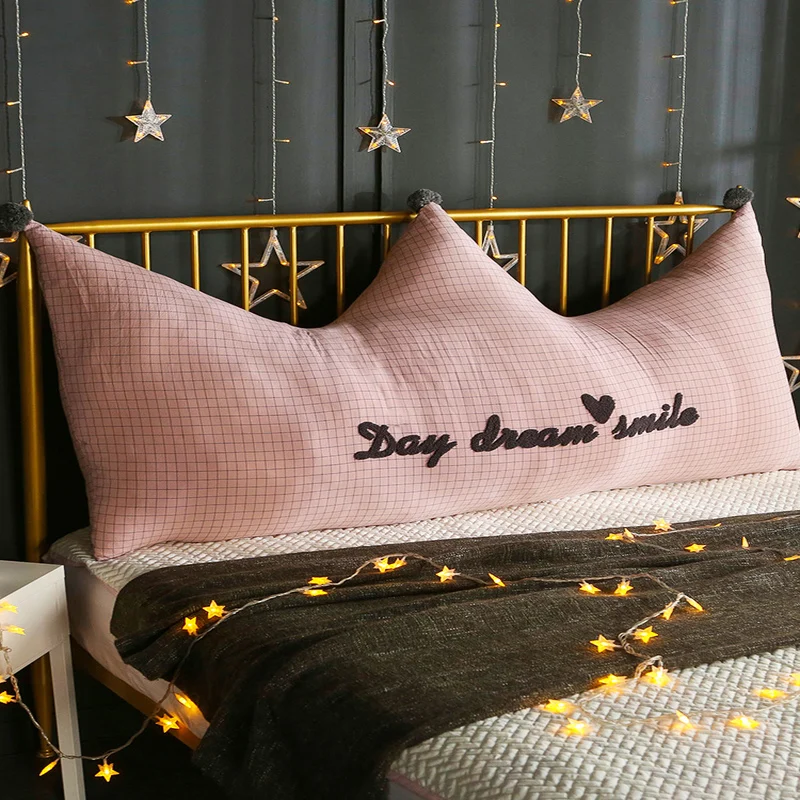 Cotton Washed Cotton Crown Backrest Bedside Cushions Children’s Room Sofa Tatami Pillows Removable And Washable Large Cushions
Cotton Washed Cotton Crown Backrest Bedside Cushions Children’s Room Sofa Tatami Pillows Removable And Washable Large Cushions