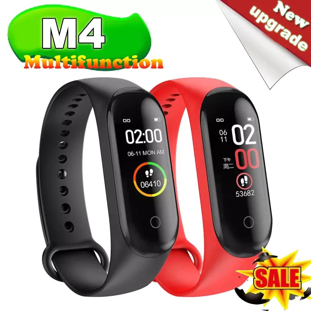 2021 M4 Smart Band Bracelet Calorie Pedometer Running Fitness Tracker For Men Women Sports Fashion SmartWatch For Xiaomi Huawei
2021 M4 Smart Band Bracelet Calorie Pedometer Running Fitness Tracker For Men Women Sports Fashion SmartWatch For Xiaomi Huawei