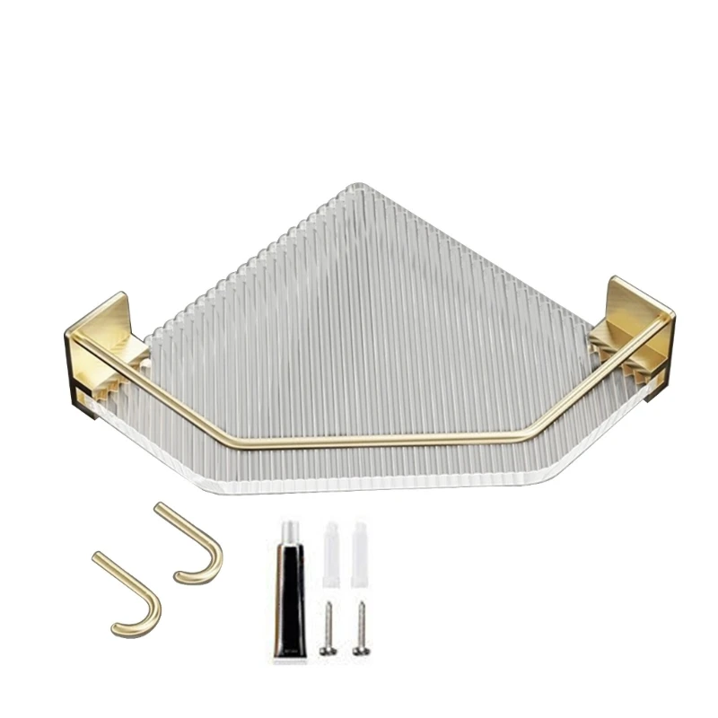 Bathroom Metal Corner Shelf Wall Mounted Shower Shelf Rustproof Bathroom Storage Shampoo Holder Simple Installation
Bathroom Metal Corner Shelf Wall Mounted Shower Shelf Rustproof Bathroom Storage Shampoo Holder Simple Installation