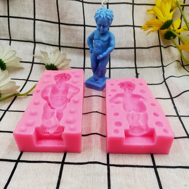 Manneken Pis Naked Boy Juliaant Silicone Candle Molds Historical Art Sculpture Tourist Statue Epoxy Clay Mould for Table Decor
Manneken Pis Naked Boy Juliaant Silicone Candle Molds Historical Art Sculpture Tourist Statue Epoxy Clay Mould for Table Decor