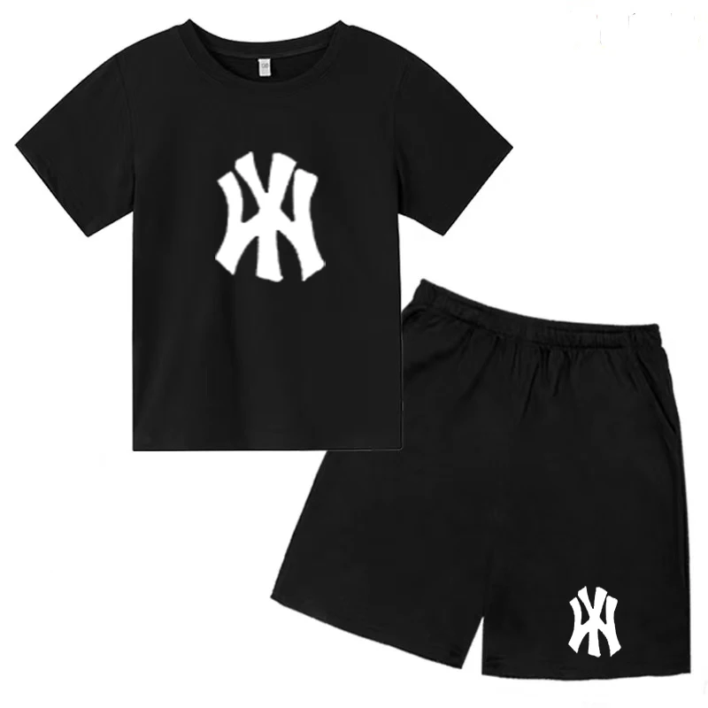 Summer T-shirt Set Children's Alphabet Print Outdoor Casual for Boys and Girls Baby Top Shorts 2P Sportswear Training Suit 3-14Y
Summer T-shirt Set Children's Alphabet Print Outdoor Casual for Boys and Girls Baby Top Shorts 2P Sportswear Training Suit 3-14Y