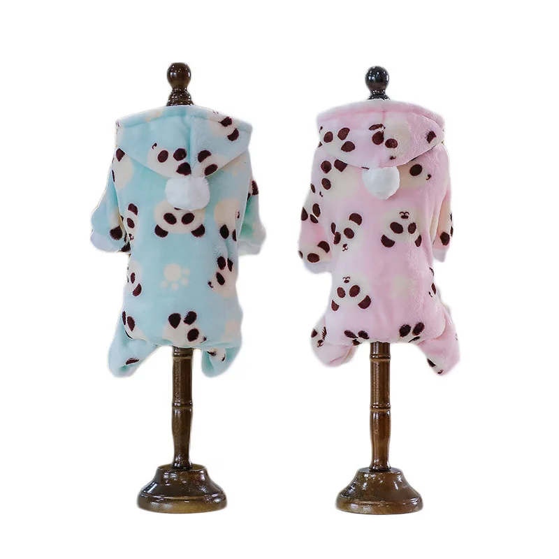 Puppy Winter Overalls Cute Panda Print Flannel Hoodie Jumpsuit For Small Medium Dogs Pet Soft Warm Pajamas Chihuahua Cat Pyjamas
Puppy Winter Overalls Cute Panda Print Flannel Hoodie Jumpsuit For Small Medium Dogs Pet Soft Warm Pajamas Chihuahua Cat Pyjamas