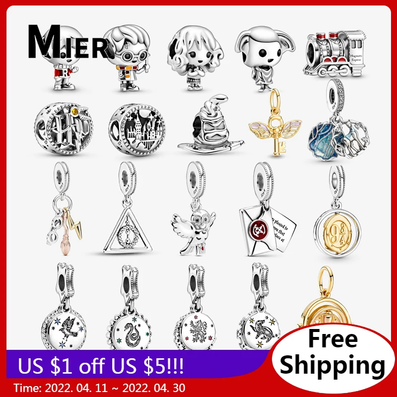 H@rrys Charm Collection Fit Original Pandora Charms Bracelet Plata De Ley 925 Charm Bead Jewelry DIY Berloque
H@rrys Charm Collection Fit Original Pandora Charms Bracelet Plata De Ley 925 Charm Bead Jewelry DIY Berloque