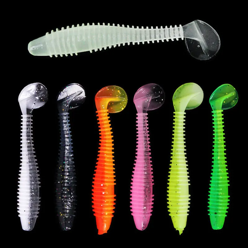 Sea Yolo 10Pcs/Pack 0.8g-3.6g 4.5-7.5cm Double Color Chubby Screw T-Tail Soft Fishing Bait Artificial Bait For Carp Fishing Lure
Sea Yolo 10Pcs/Pack 0.8g-3.6g 4.5-7.5cm Double Color Chubby Screw T-Tail Soft Fishing Bait Artificial Bait For Carp Fishing Lure