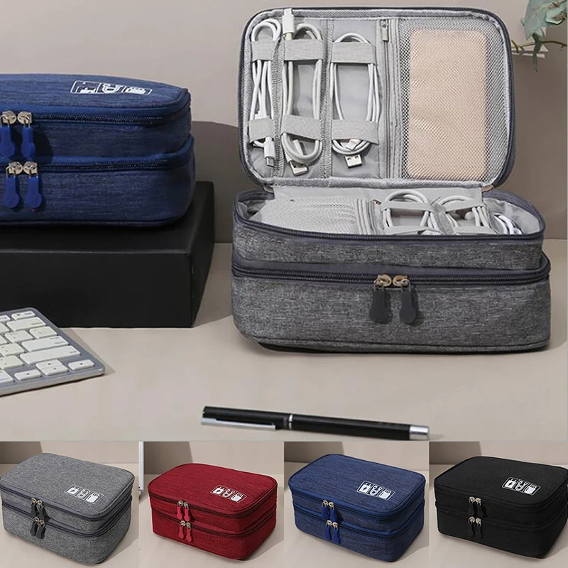 Data Cable Storage Bag Portable Digital USB Gadget Organizer Charger Wires Cosmetic Zipper Storage Waterproof Organizer Case
Data Cable Storage Bag Portable Digital USB Gadget Organizer Charger Wires Cosmetic Zipper Storage Waterproof Organizer Case