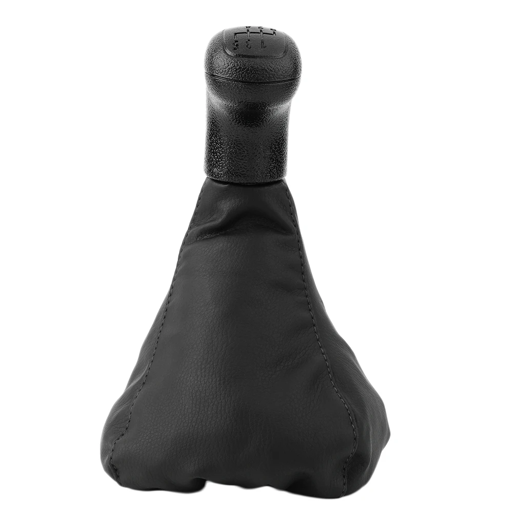 Universal Manual PU Leather Shifter Shift Knob Cover Stitch 5 Speed Boot Dustproof for Benz Black Easy to install
Universal Manual PU Leather Shifter Shift Knob Cover Stitch 5 Speed Boot Dustproof for Benz Black Easy to install