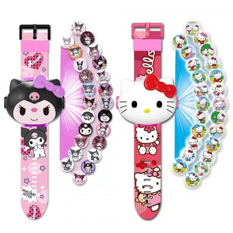 Аксессуары Sanrio, часы Hello Kitty, My Melody Kuromi Cinnamoroll, 3D светящиеся Проекционные электронные часы, подарок на день рождения для девочек
Аксессуары Sanrio, часы Hello Kitty, My Melody Kuromi Cinnamoroll, 3D светящиеся Проекционные электронные часы, подарок на день рождения для девочек