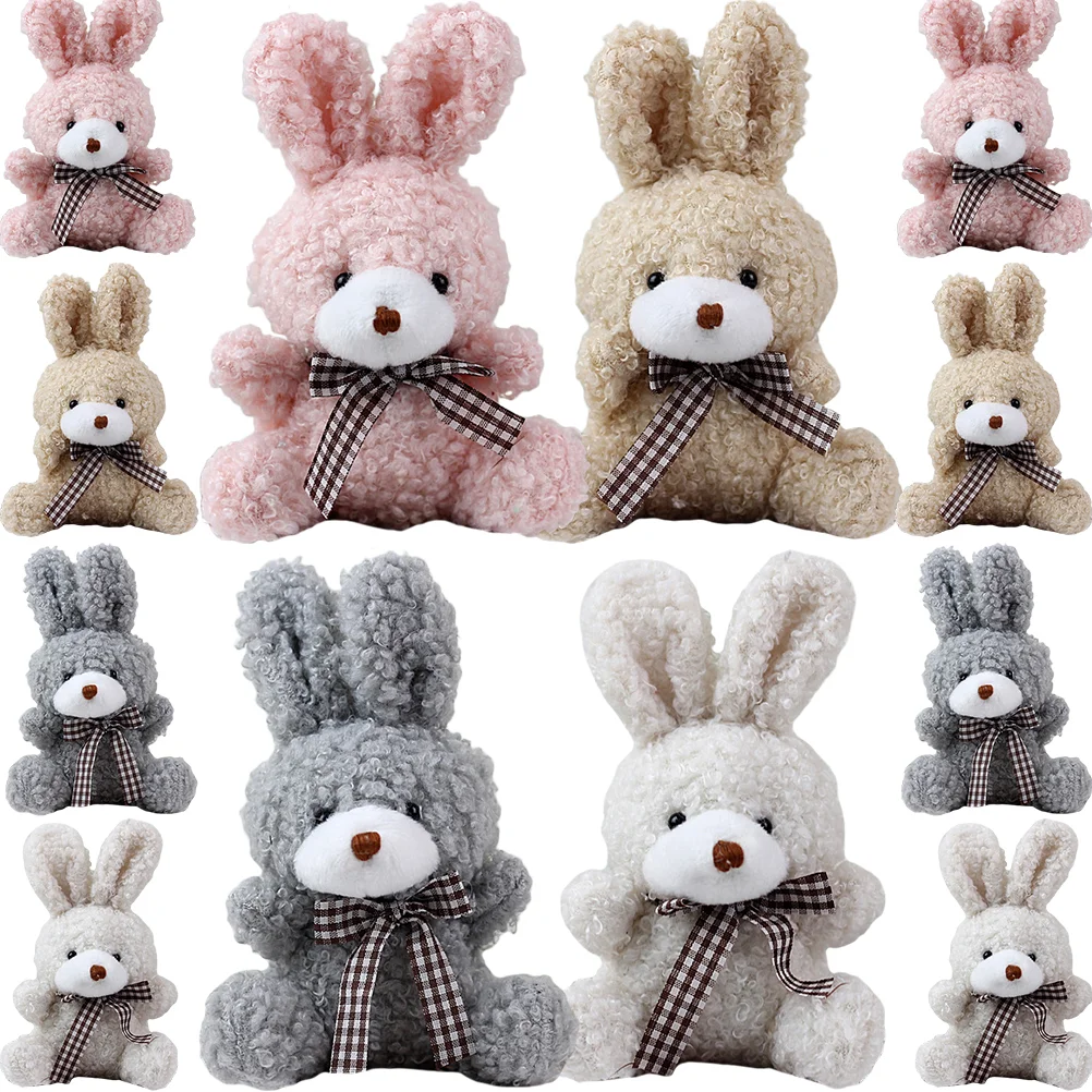 12Pcs Fluffy Rabbit Keychain Stuffed Animal Pendant Bunny Keychain Bag Backpack Rabbit Pendant
12Pcs Fluffy Rabbit Keychain Stuffed Animal Pendant Bunny Keychain Bag Backpack Rabbit Pendant