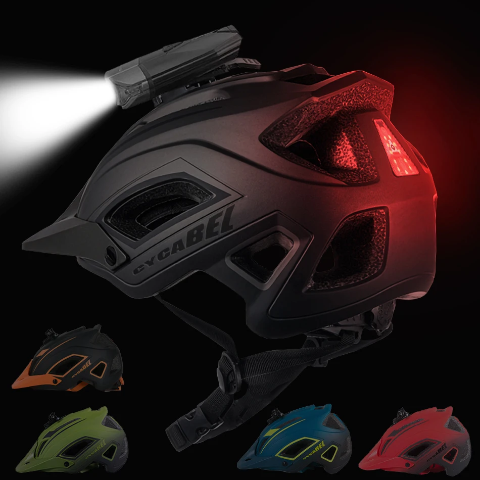 CYCABEL Men MTB Bicycle Helmet Bike Safely Cap Ultra-lightweight Mountain Road Cycling Sports Riding Helmets with LED Light
CYCABEL Men MTB Bicycle Helmet Bike Safely Cap Ultra-lightweight Mountain Road Cycling Sports Riding Helmets with LED Light