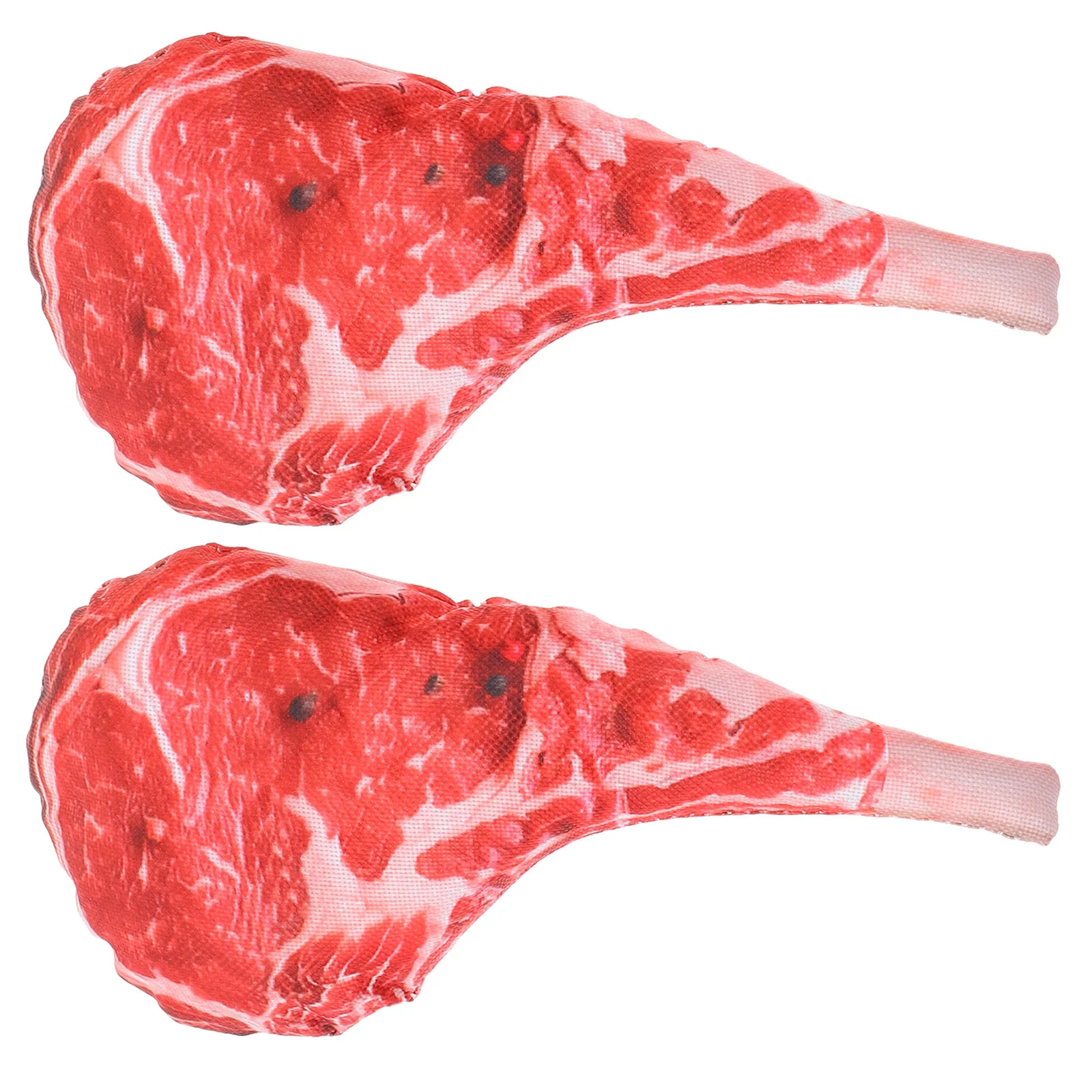 2Pcs Dog Toys Pet Dog Sounding Toys Stress Relief Dolls Simulation Steak Toys 
2Pcs Dog Toys Pet Dog Sounding Toys Stress Relief Dolls Simulation Steak Toys