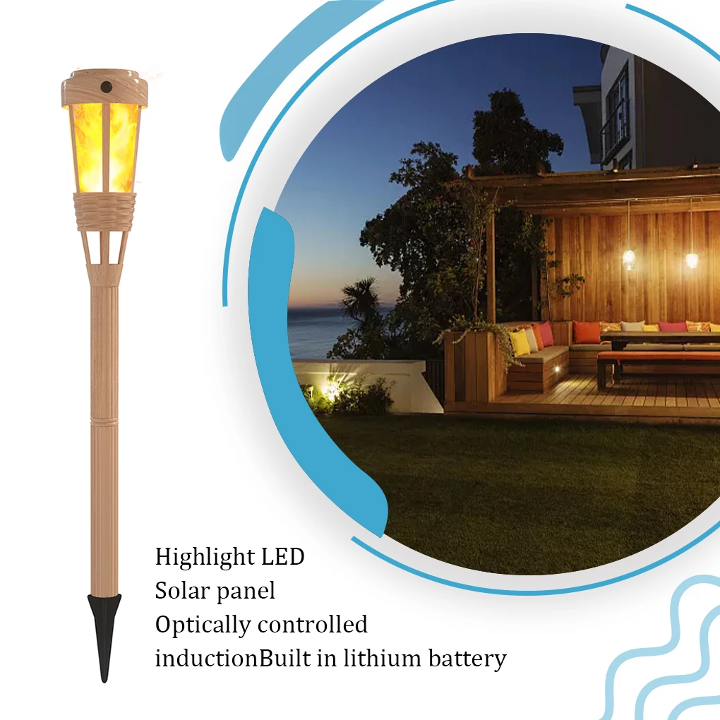 4 Pieces Solar Flame Light Torch Lamp Plastic Decorative Lighting for Patio Driveway Garden Path Villa Decoration
4 Pieces Solar Flame Light Torch Lamp Plastic Decorative Lighting for Patio Driveway Garden Path Villa Decoration