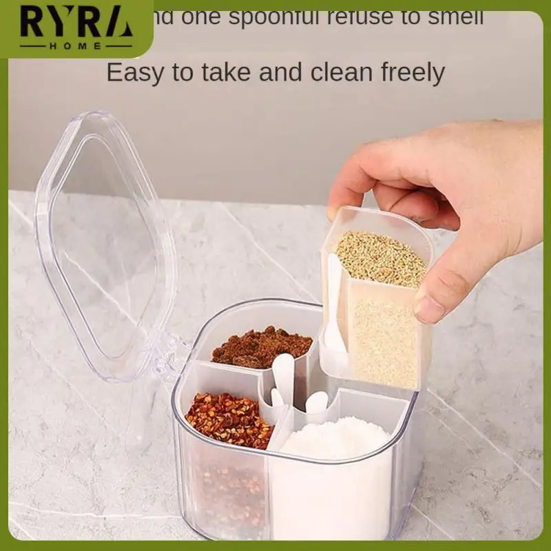 Food Grade Pp Material Household Combination Seasoning Box Dustproof Kitchen Seasoning Storage Sealed Washable Storage Tank 1pc
Food Grade Pp Material Household Combination Seasoning Box Dustproof Kitchen Seasoning Storage Sealed Washable Storage Tank 1pc