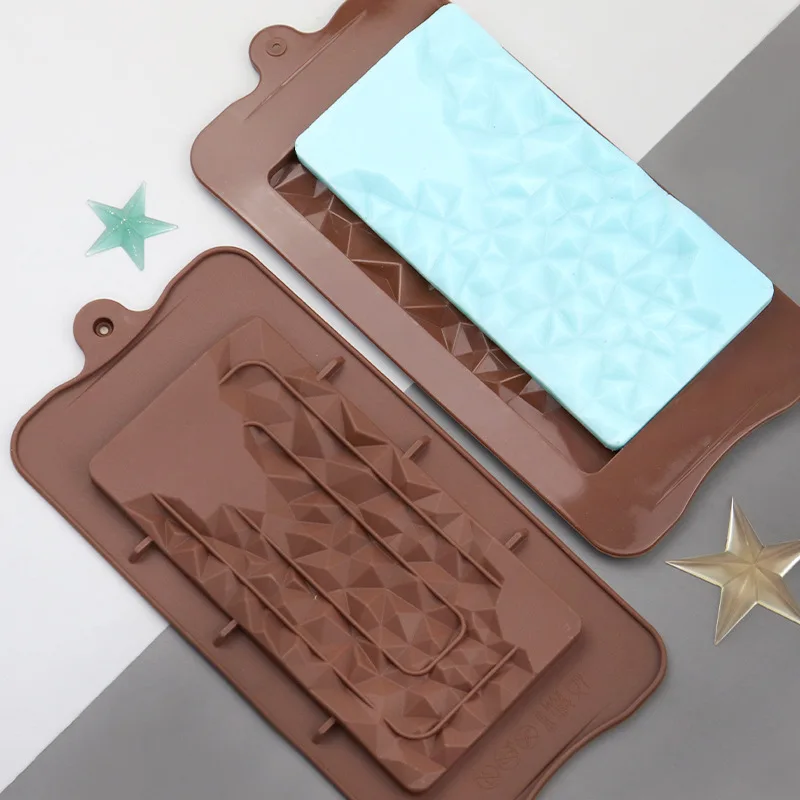 Full-page Irregular Geometric Chocolate Mould Food Grade Silicone Fondant Cake Baking Decorative Mold Kitchen Accessories
Full-page Irregular Geometric Chocolate Mould Food Grade Silicone Fondant Cake Baking Decorative Mold Kitchen Accessories