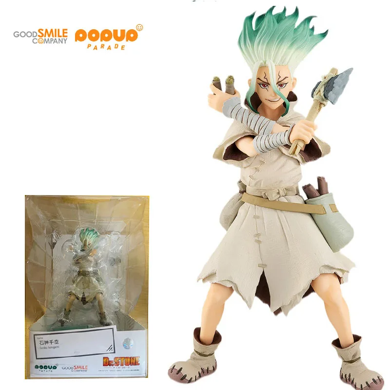 In Stock 100% Original Good Smile GSC Pop Up Parade Ishigami Senku Dr.STONE PVC Animation Model Art Collection 17CM
In Stock 100% Original Good Smile GSC Pop Up Parade Ishigami Senku Dr.STONE PVC Animation Model Art Collection 17CM