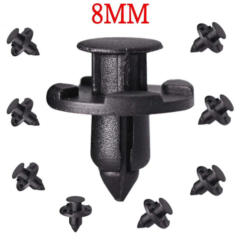 8mm Auto Fastener Rivet Retainer Clips Fit for Nissan X-Trail Juke Qashqai Micra Tiida Leaf Fit for Subaru Forester
8mm Auto Fastener Rivet Retainer Clips Fit for Nissan X-Trail Juke Qashqai Micra Tiida Leaf Fit for Subaru Forester