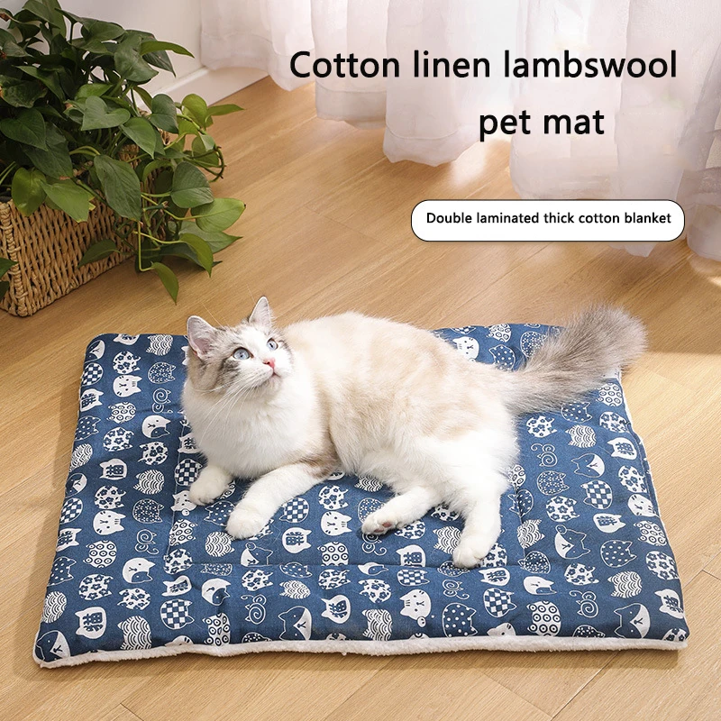 Pet Sleeping Mat Warm Dog Bed Soft Fleece Pet Blanket Cat Litter Puppy Sleep Mat Lovely Mattress Cushion for Small Large Dogs
Pet Sleeping Mat Warm Dog Bed Soft Fleece Pet Blanket Cat Litter Puppy Sleep Mat Lovely Mattress Cushion for Small Large Dogs