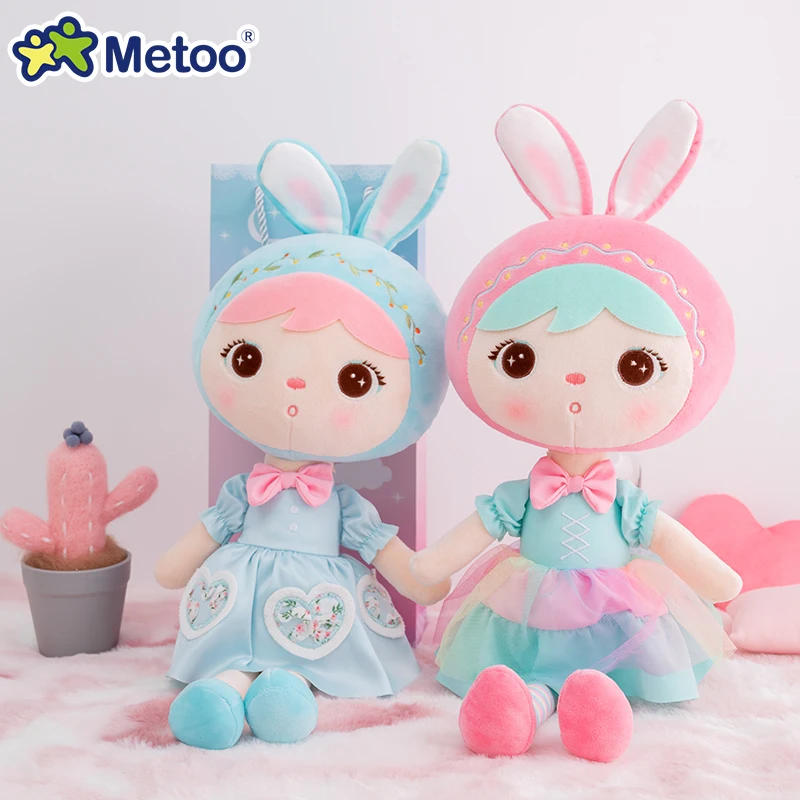 

53cm Metoo Jibao Doll Stuffed Toy Lolita Style Classical Girl Doll Soft Sweet Dressed Doll Toys for Baby Girls Birthday Gift