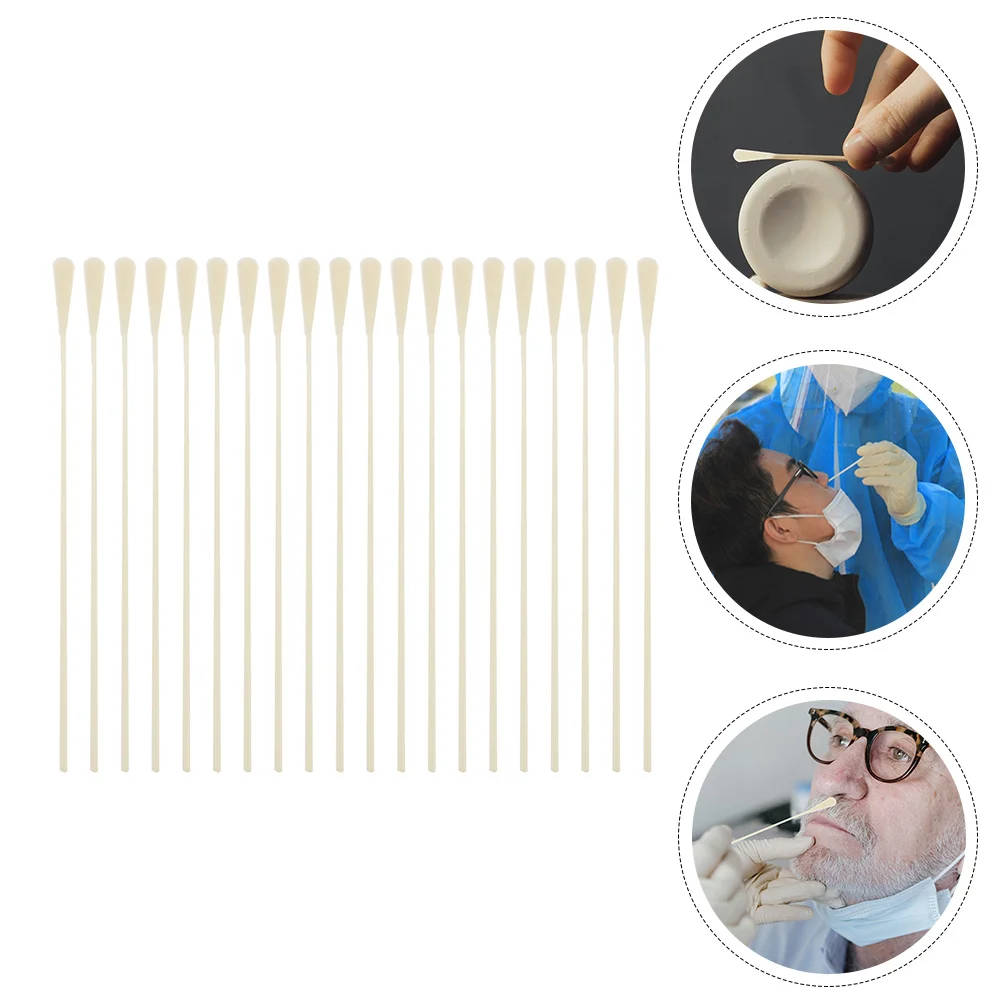 200 Pcs Throat Swab Pharynx Swabs Multi-function Sponge Sterile Portable Sampling Accessory
200 Pcs Throat Swab Pharynx Swabs Multi-function Sponge Sterile Portable Sampling Accessory