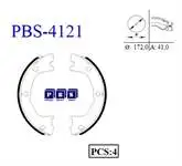 4121 rear brake shoe for BALATA DAILY II DAILY III MASCOTT (90)/()/()/() 
4121 rear brake shoe for BALATA DAILY II DAILY III MASCOTT (90)/()/()/()