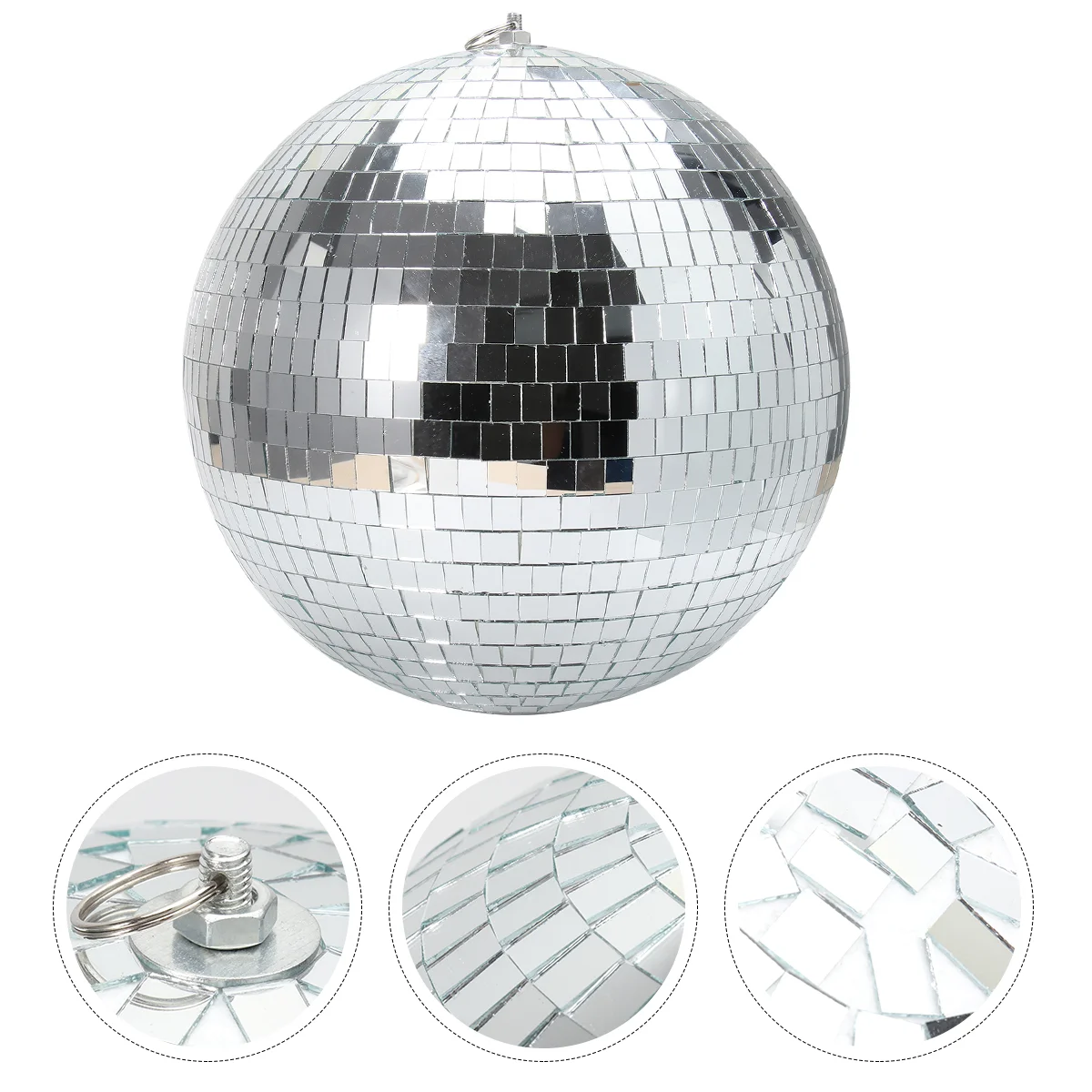 Disco Reflective Hanging Party Mirror Decorative Ornament Decor Decorations Light Lights Ktv Dance Hall Pendant Decoration
Disco Reflective Hanging Party Mirror Decorative Ornament Decor Decorations Light Lights Ktv Dance Hall Pendant Decoration