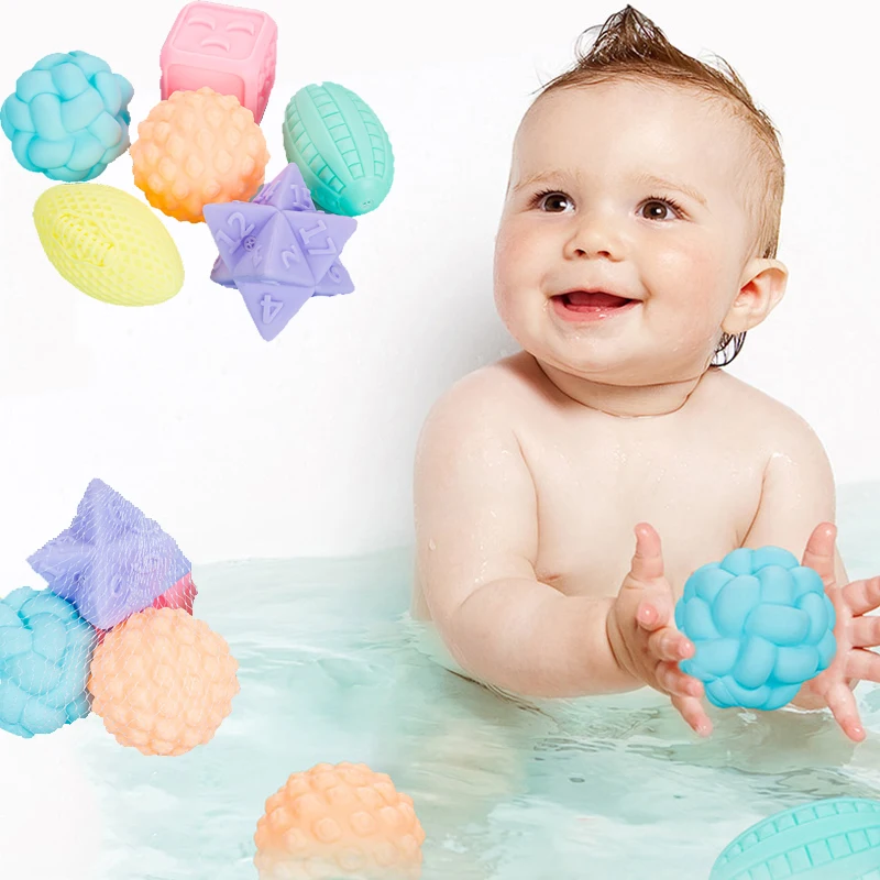 Bath Toys for Toddlers Textured Hand Touch Grasp Massage Balls Set Swimming Water Toys Children Bathtub Toys Senses Development
Bath Toys for Toddlers Textured Hand Touch Grasp Massage Balls Set Swimming Water Toys Children Bathtub Toys Senses Development