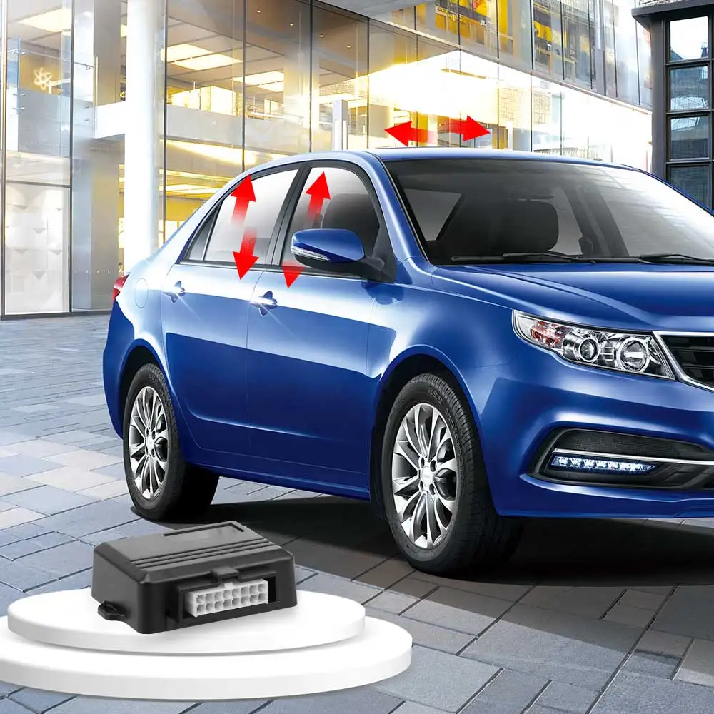 Universal 12V For 2/4 Doors Car Auto Close Windows Remotely Close Windows Car Power Window Roll Up Closer Car Alarm Systems
Universal 12V For 2/4 Doors Car Auto Close Windows Remotely Close Windows Car Power Window Roll Up Closer Car Alarm Systems