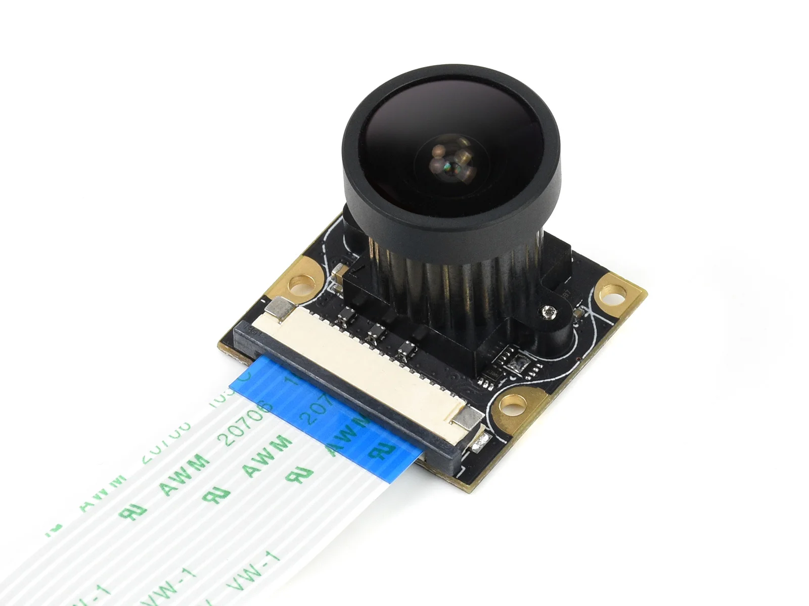 Waveshare IMX477-160 12. Камера 3 Мп, угол обзора 160 °, подходит для нано-/компьютерного модуля Jetson
Waveshare IMX477-160 12. Камера 3 Мп, угол обзора 160 °, подходит для нано-/компьютерного модуля Jetson