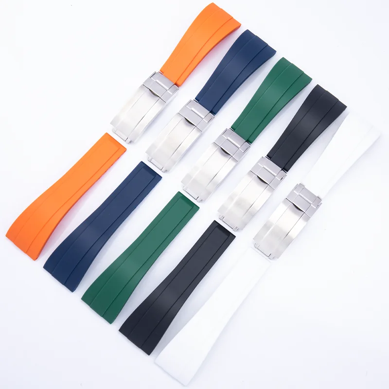 Ремень для часов с плоским концом 22 мм, мягкий резиновый силиконовый ремешок для часов, подходящий для ремешка Rolex для
Ремень для часов с плоским концом 22 мм, мягкий резиновый силиконовый ремешок для часов, подходящий для ремешка Rolex для