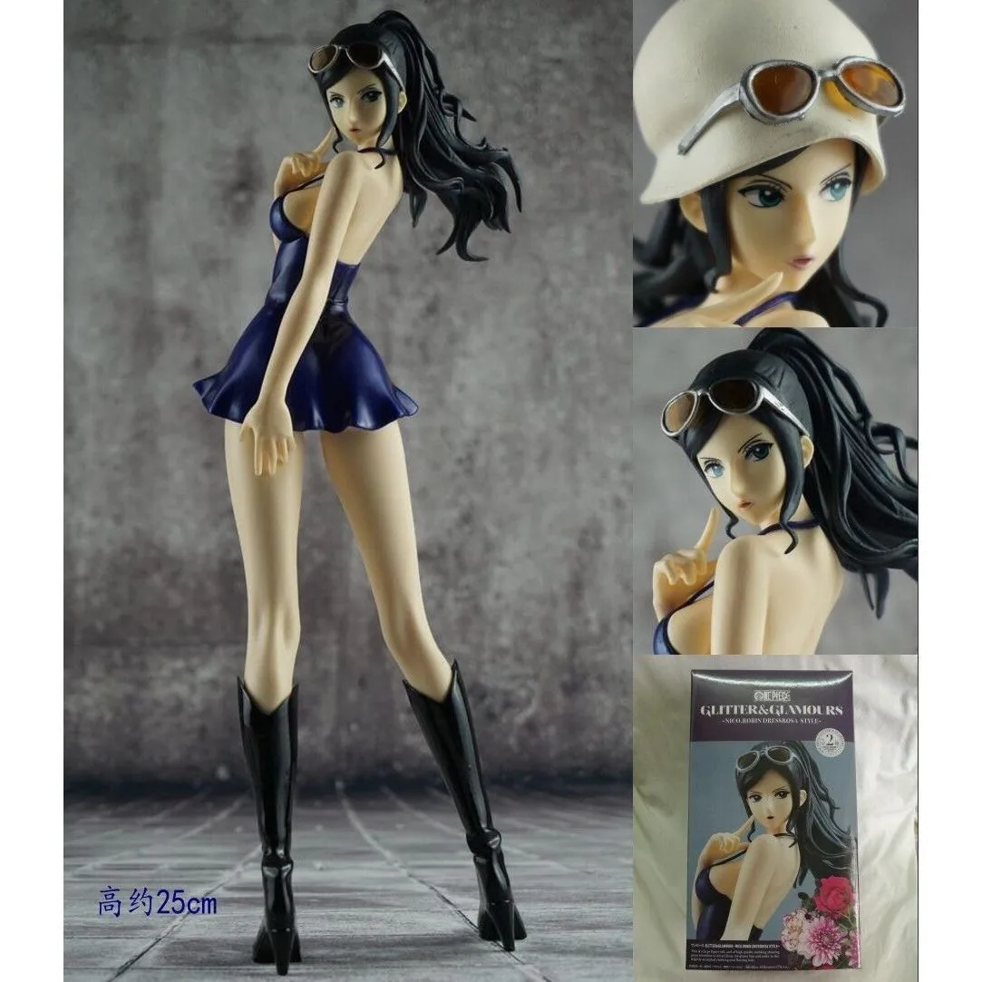 25cm One Piece Sexy Figure DXF The Grandline Lady Vol.2 Nico Robin PVC Action Figures Collectible Model Toys Doll
25cm One Piece Sexy Figure DXF The Grandline Lady Vol.2 Nico Robin PVC Action Figures Collectible Model Toys Doll