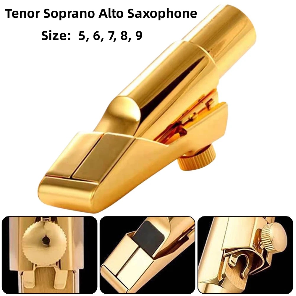 Saxophone Metal Mouthpiece Ligature Cap For Tenor Soprano Alto Sax Size 56789 Replace Sax Accessory Professional Mouthpiece
Saxophone Metal Mouthpiece Ligature Cap For Tenor Soprano Alto Sax Size 56789 Replace Sax Accessory Professional Mouthpiece