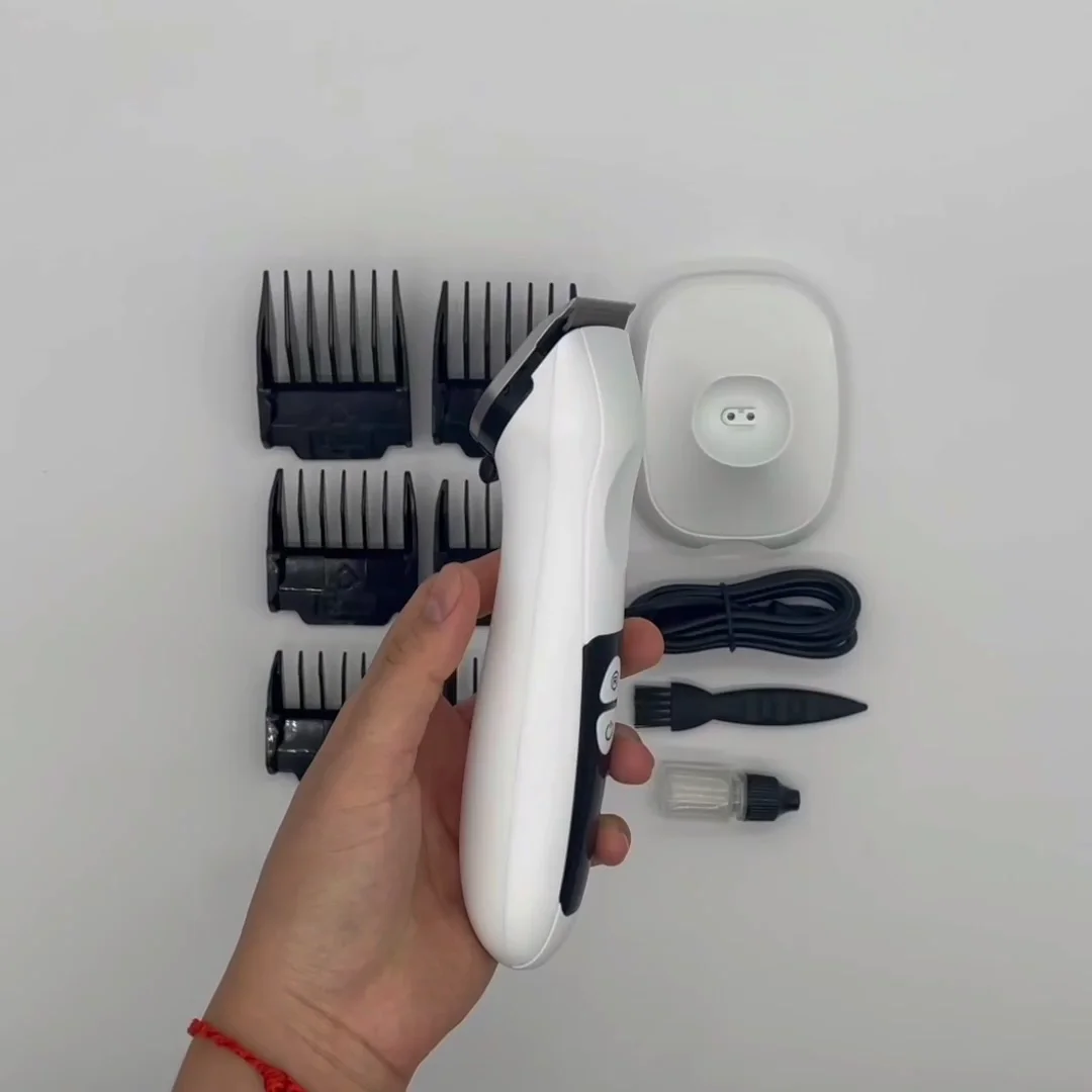Pet grooming tool professional hair pet clipper usb charger rechargeable pet grooming clipper Set ceramic movable blade
Pet grooming tool professional hair pet clipper usb charger rechargeable pet grooming clipper Set ceramic movable blade