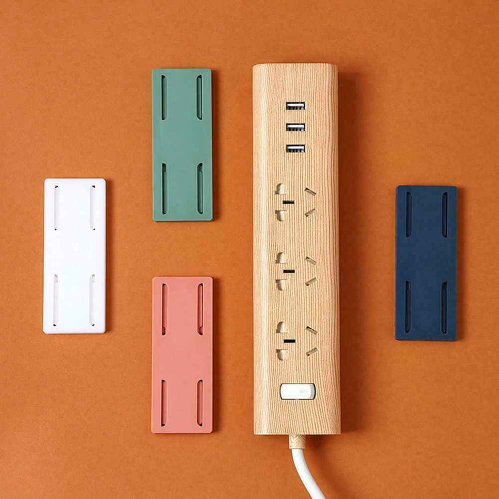 2pcs Wall-Mount Self Adhesive Power Strip Holder Plug And Extension Lead Organiser Plug Fixer Sticker Self-Adhesive Socket
2pcs Wall-Mount Self Adhesive Power Strip Holder Plug And Extension Lead Organiser Plug Fixer Sticker Self-Adhesive Socket