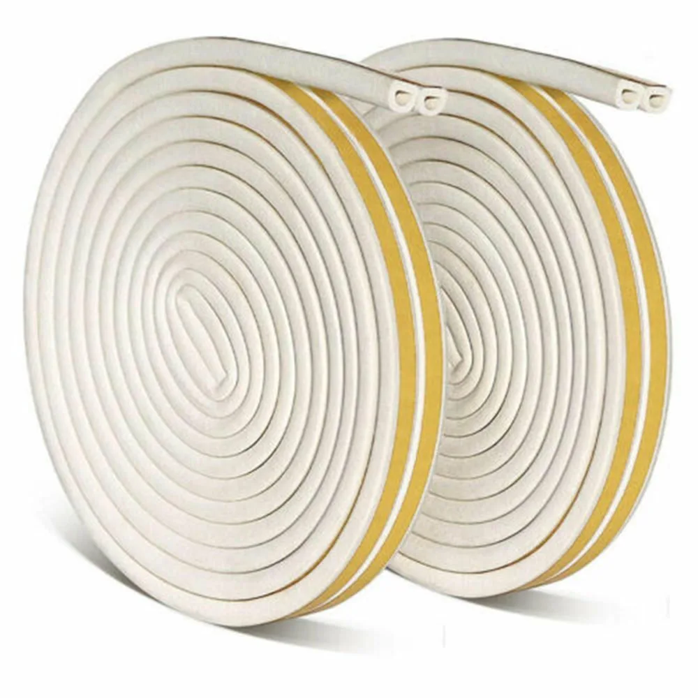 6M Door Window Sealing Strip Self Adhesive Sound Insulation Foam Weatherstrip Anti-Collision Rubber Seal Draught Excluder Tape
6M Door Window Sealing Strip Self Adhesive Sound Insulation Foam Weatherstrip Anti-Collision Rubber Seal Draught Excluder Tape