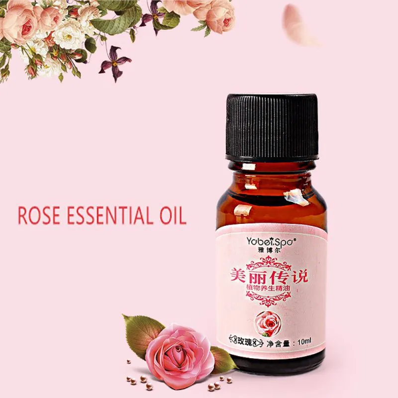 

10ml Rose Lavender Body Essential Oil Aromatherapy Candle Making Health Organic Relax Massage Fragrance Nail Hair SPA Soothing