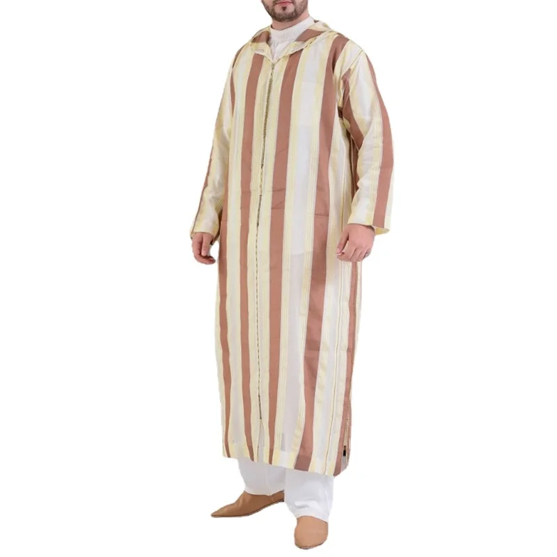 Мужской мусульманский халат на каждый день, Свободный Повседневный мусульманский халат на Ближний Восток с длинными рукавами и капюшоном в...
Мужской мусульманский халат на каждый день, Свободный Повседневный мусульманский халат на Ближний Восток с длинными рукавами и капюшоном в...