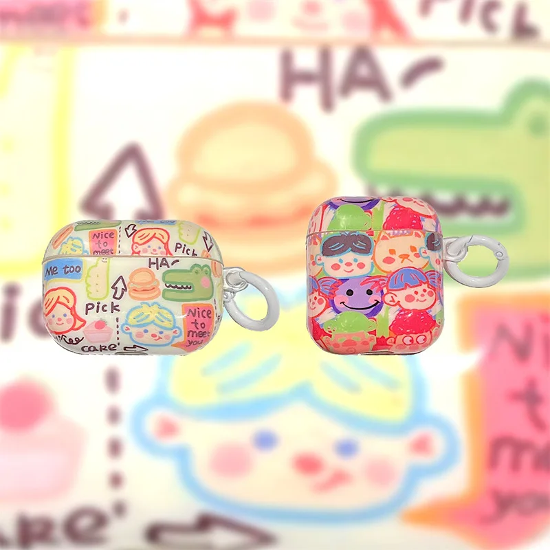 Чехол Fresh Line с граффити для детей AirPods 3, чехол для Apple AirPods 2, чехол для AirPods Pro, аксессуары для наушников IPhone, Чехол Air Pod
Чехол Fresh Line с граффити для детей AirPods 3, чехол для Apple AirPods 2, чехол для AirPods Pro, аксессуары для наушников IPhone, Чехол Air Pod