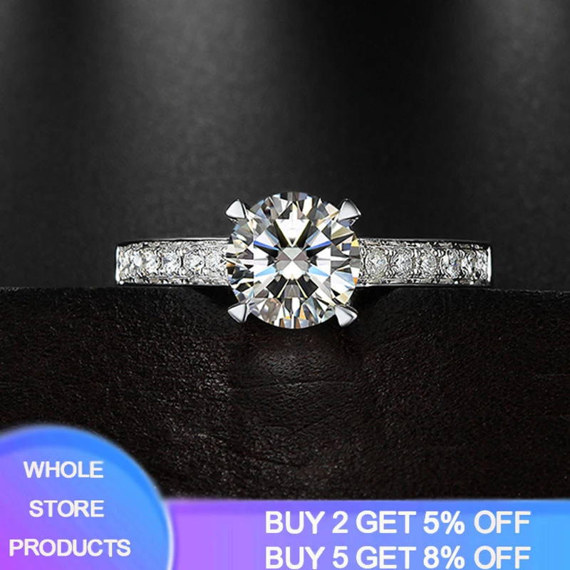 YANHUI With Certificate Whole Tibetan Silver S925 Rings for Women 1.0ct Zirconia Diamond Wedding Band Original Jewelry JZ035
YANHUI With Certificate Whole Tibetan Silver S925 Rings for Women 1.0ct Zirconia Diamond Wedding Band Original Jewelry JZ035